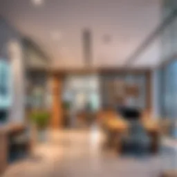 Modern office interior in Al Quoz