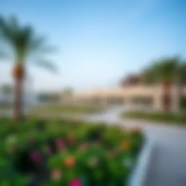 Recreational Space in Dubai Recreational area with parks and leisure facilities