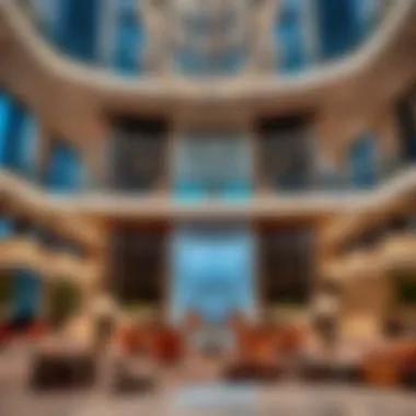 Interior Architecture of Dubai Pearl Tower Interior architecture of the Dubai Pearl Tower highlighting innovative design elements