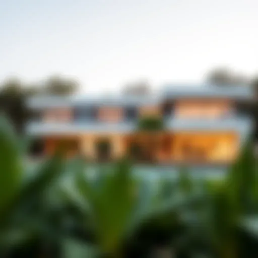 Stunning view of Ellington Beach House exterior showcasing its modern architecture