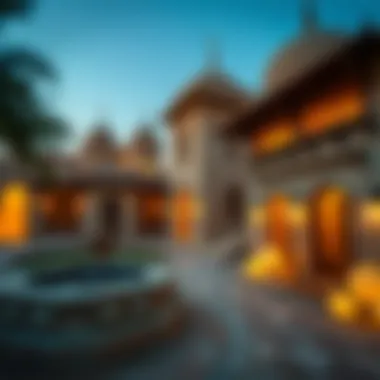 Cultural heritage site showcasing Emirati architecture