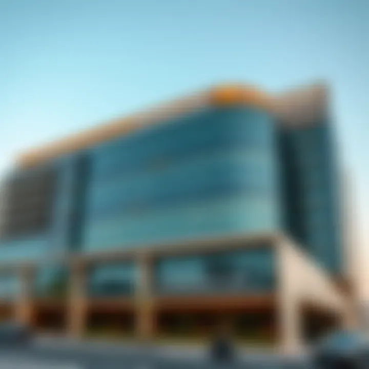 Exterior view of Jetset Business Center showcasing its architecture