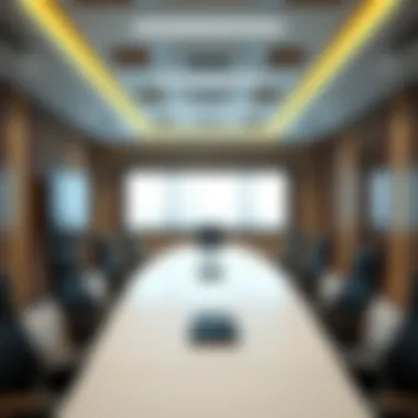 State-of-the-Art Meeting Facilities High-tech meeting room equipped for business presentations