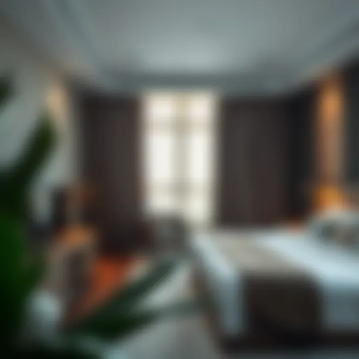 Cozy interior of a one bedroom apartment
