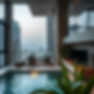 Contemporary Amenities in Dubai Apartments Modern amenities in a Dubai apartment building