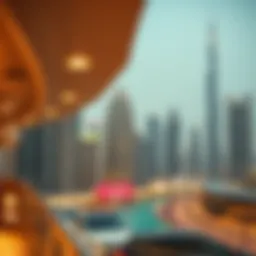 Dubai skyline showcasing modern architecture