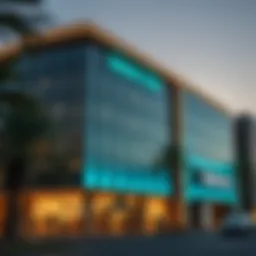 Exterior view of Union Coop Al Nahda showcasing its architecture