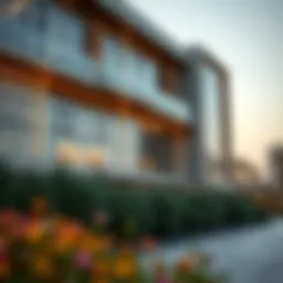 Stunning architectural view of Wasl South Heights